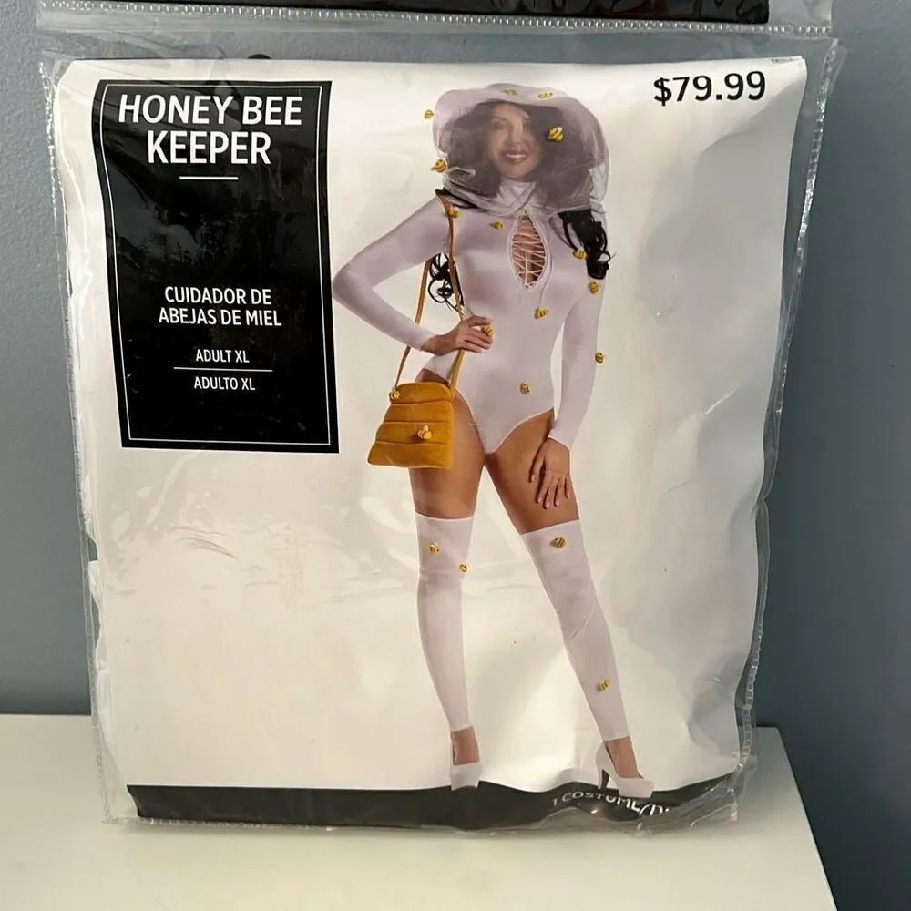 Honey Bee Keeper Halloween Costume Adult XL NWT